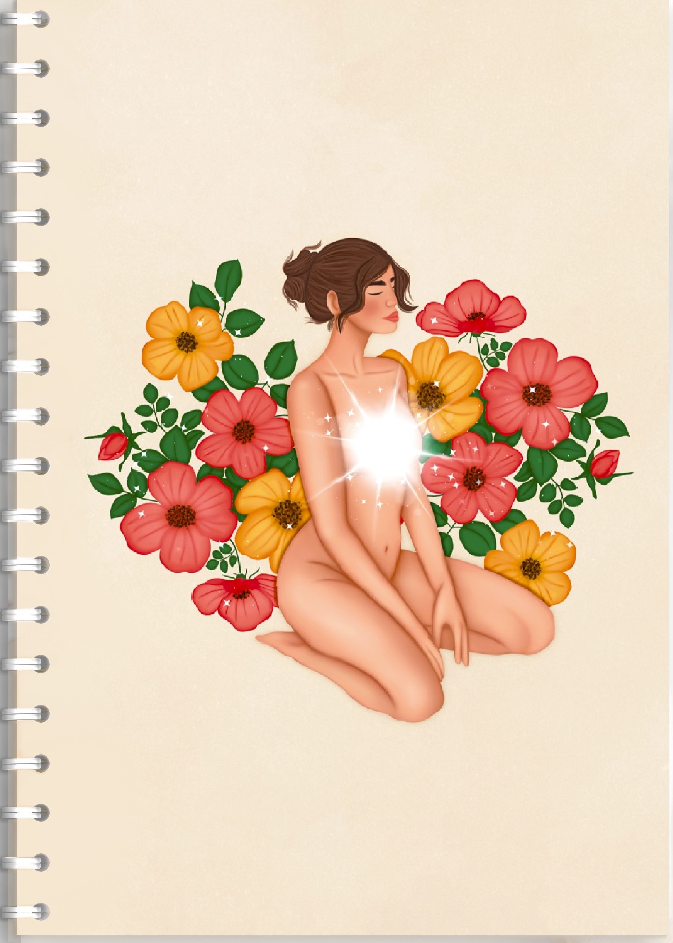 Agenda A5 - Yoga Nude | Ale Illustrator - 3 | YEO