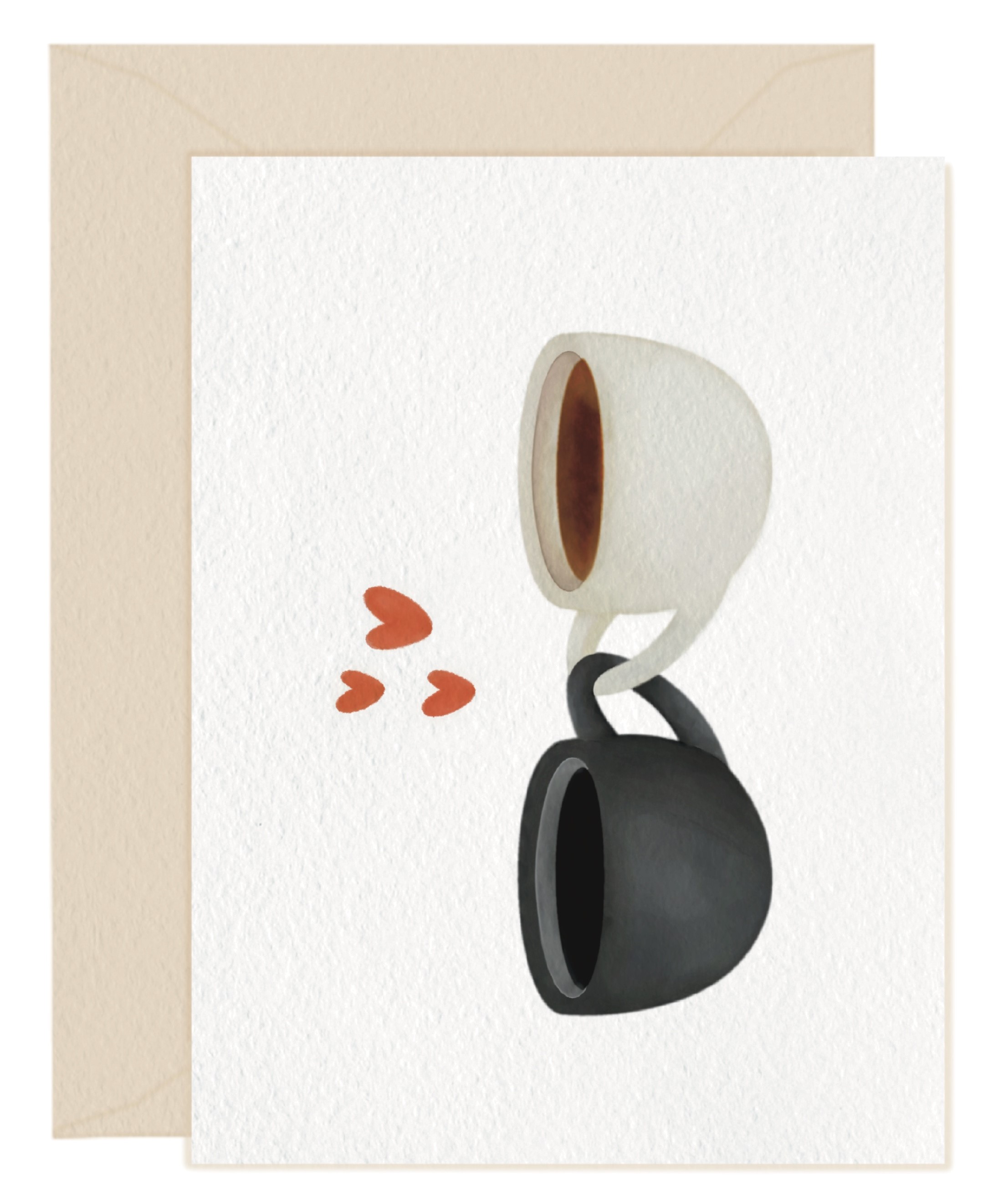 Felicitare - Cups Love | Ale Illustrator - 4 | YEO