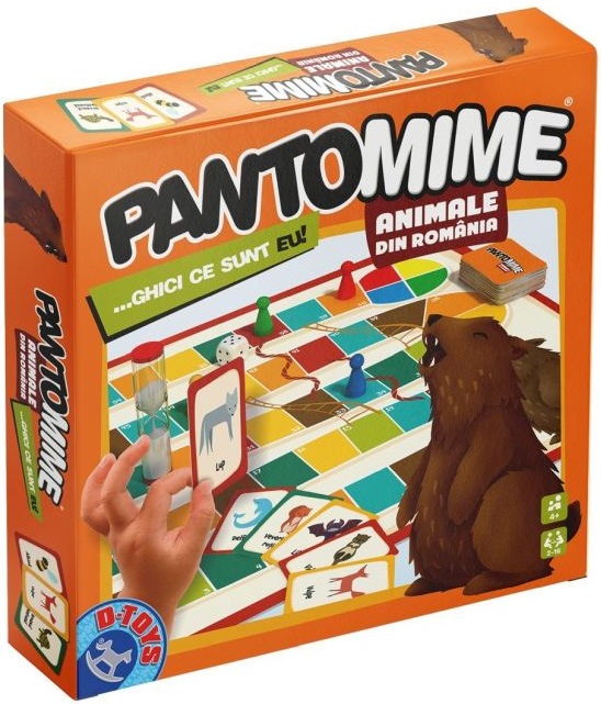 Joc - Pantomime: Animale din Romania | D-Toys - 3 | YEO