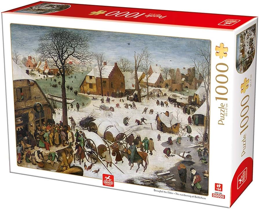 Puzzle 1000 piese - The Numbering at Bethlehem | Deico Games