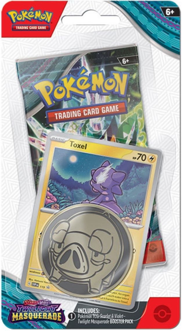 Pokemon TCG - Scarlet & Violet 6: Twilight Masquerade - Checklane Blister - doua modele | The Pokemon Company