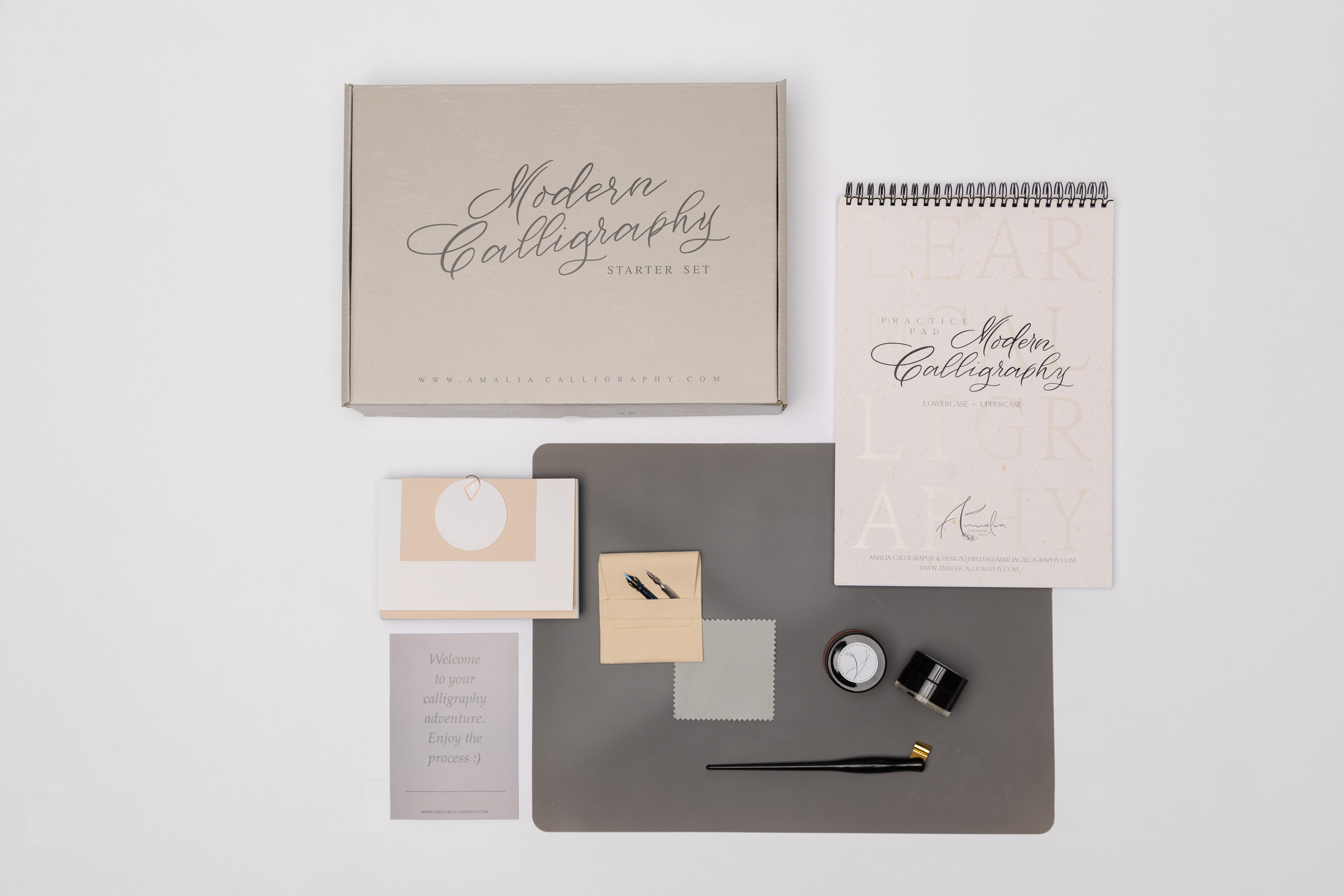 Set caligrafie moderna | Amalia Calligraphy - 3 | YEO