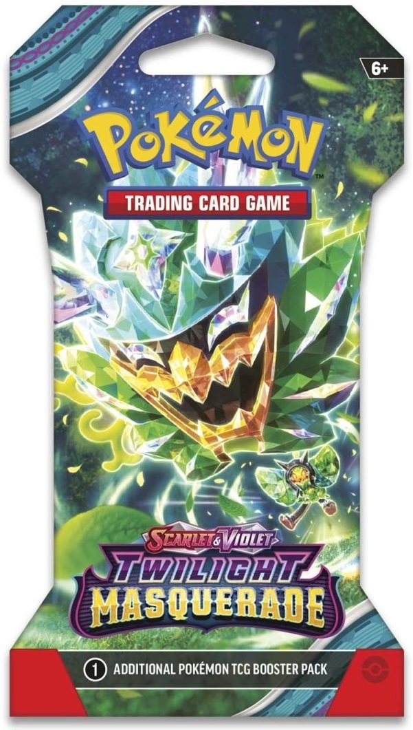 Pokemon TCG - Scarlet & Violet 6: Twilight Masquerade - Sleeved Booster - 4 modele | The Pokemon Company