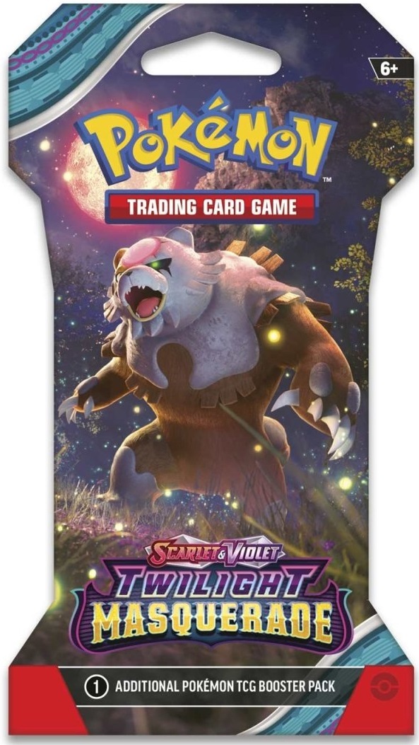 Pokemon TCG - Scarlet & Violet 6: Twilight Masquerade - Sleeved Booster - 4 modele | The Pokemon Company - 1 | YEO