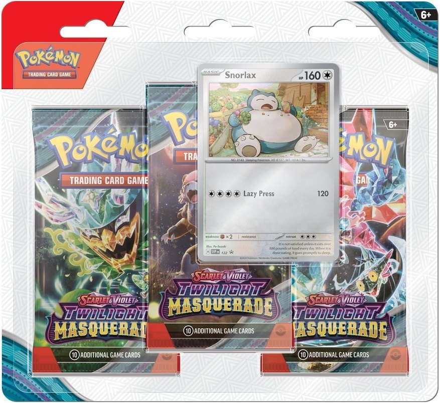 Pokemon TCG - Scarlet & Violet 6: Twilight Masquerade - 3 Blister Booster - doua modele | The Pokemon Company - 1 | YEO