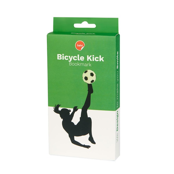 Semn de carte - Bicycle Kick Girl | Balvi