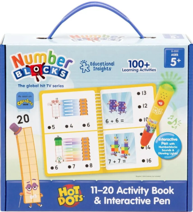 Set educativ Hot Dots - Numberblocks de la 11 la 20 | Educational Insights - 4 | YEO