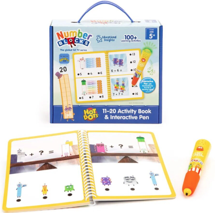 Set educativ Hot Dots - Numberblocks de la 11 la 20 | Educational Insights