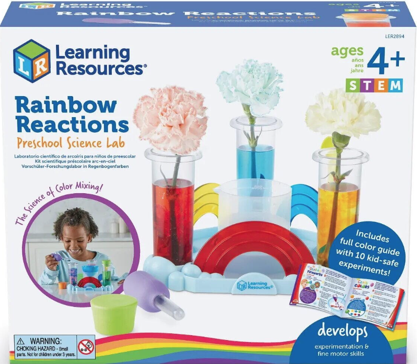 Joc educativ - Primul meu set de experimente - Curcubeul reactiilor | Learning Resources - 4 | YEO