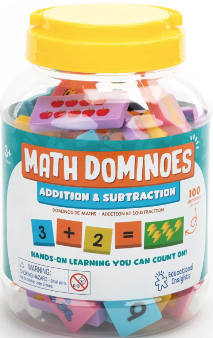 Joc Domino matematic - Adunari si scaderi | Educational Insights - 4 | YEO