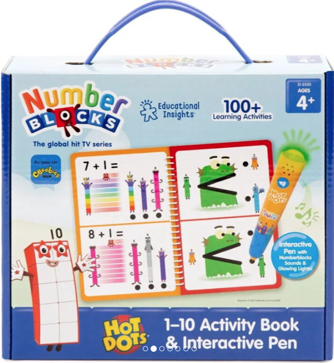 Joc educativ Hot Dots - Numberblocks de la 1 la 10 | Educational Insights - 5 | YEO