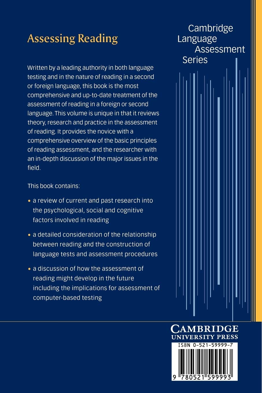 Assessing Reading | J. Charles Alderson - 1 | YEO