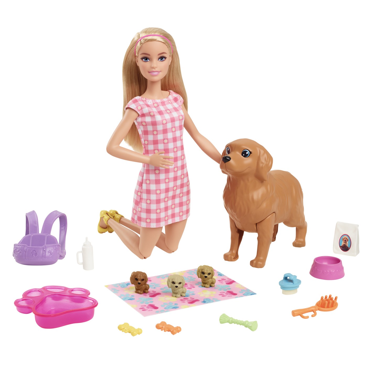 Set papusa Barbie si catelusi | Hasbro