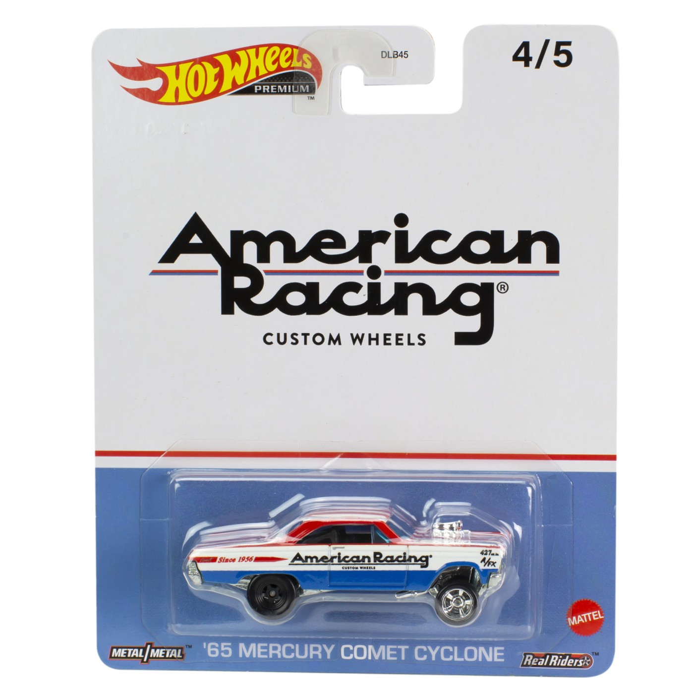 Masinuta - Hot Wheels Premium - American Racing - \'65 Mercury Comet Cyclone | Mattel - 4 | YEO