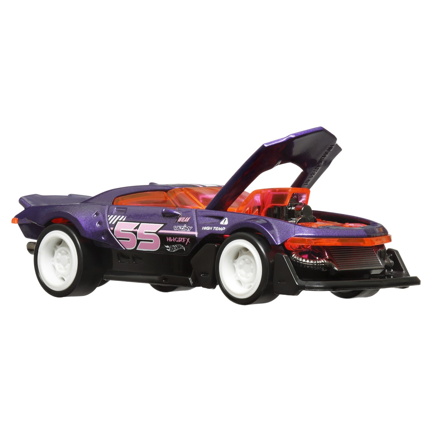 Masinuta - Hot Wheels Pull-Back Speeders - Mod Speeder - Muscle Mania | Mattel - 2