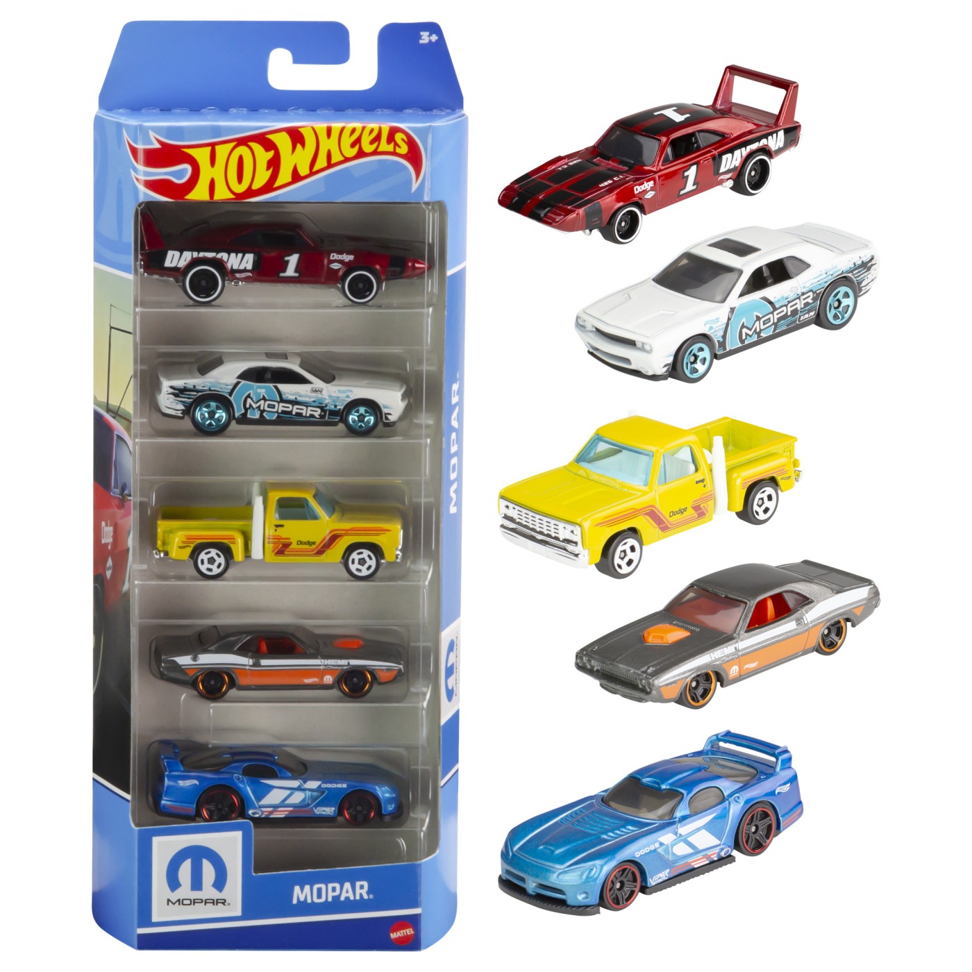 Set 5 masini - Hot Wheels - Mopar | Mattel - 6 | YEO