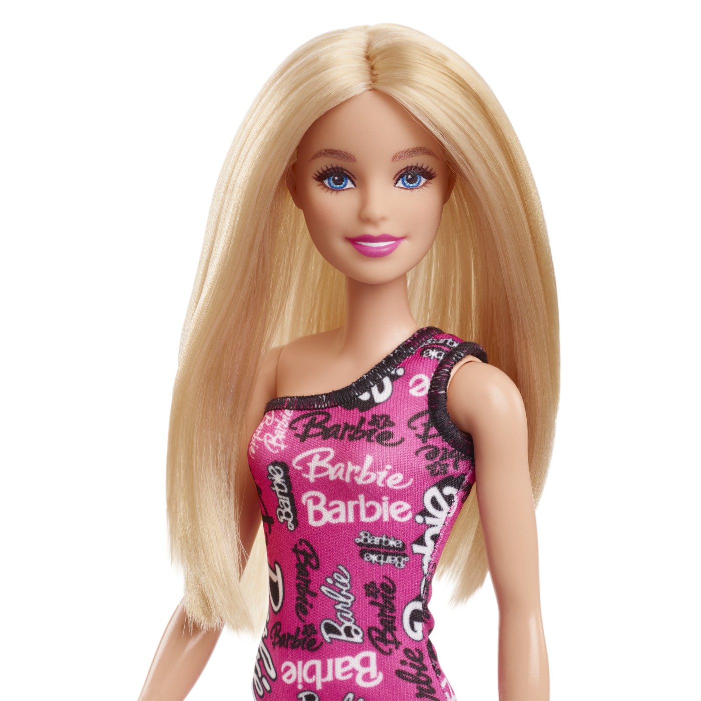 Papusa - Barbie - Blonda cu rochita roz | Mattel - 3 | YEO