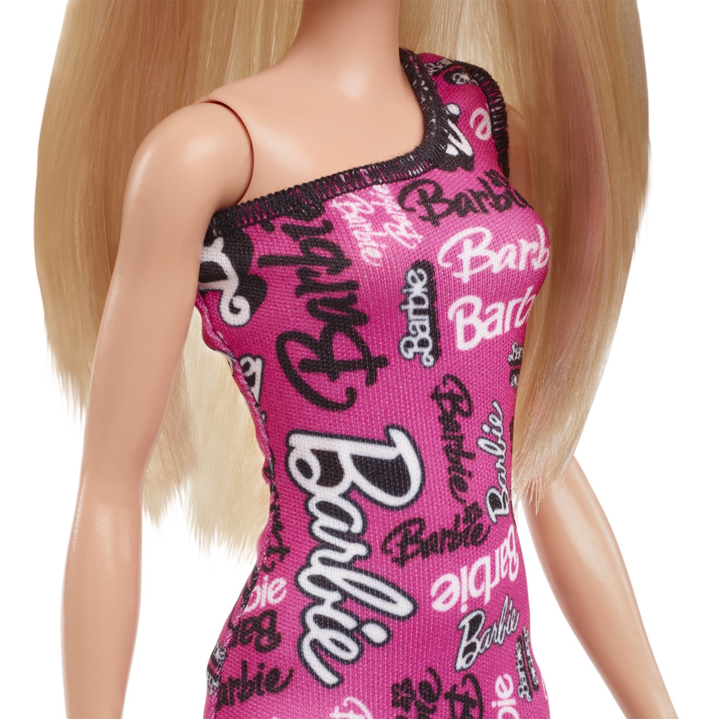 Papusa - Barbie - Blonda cu rochita roz | Mattel - 4 | YEO