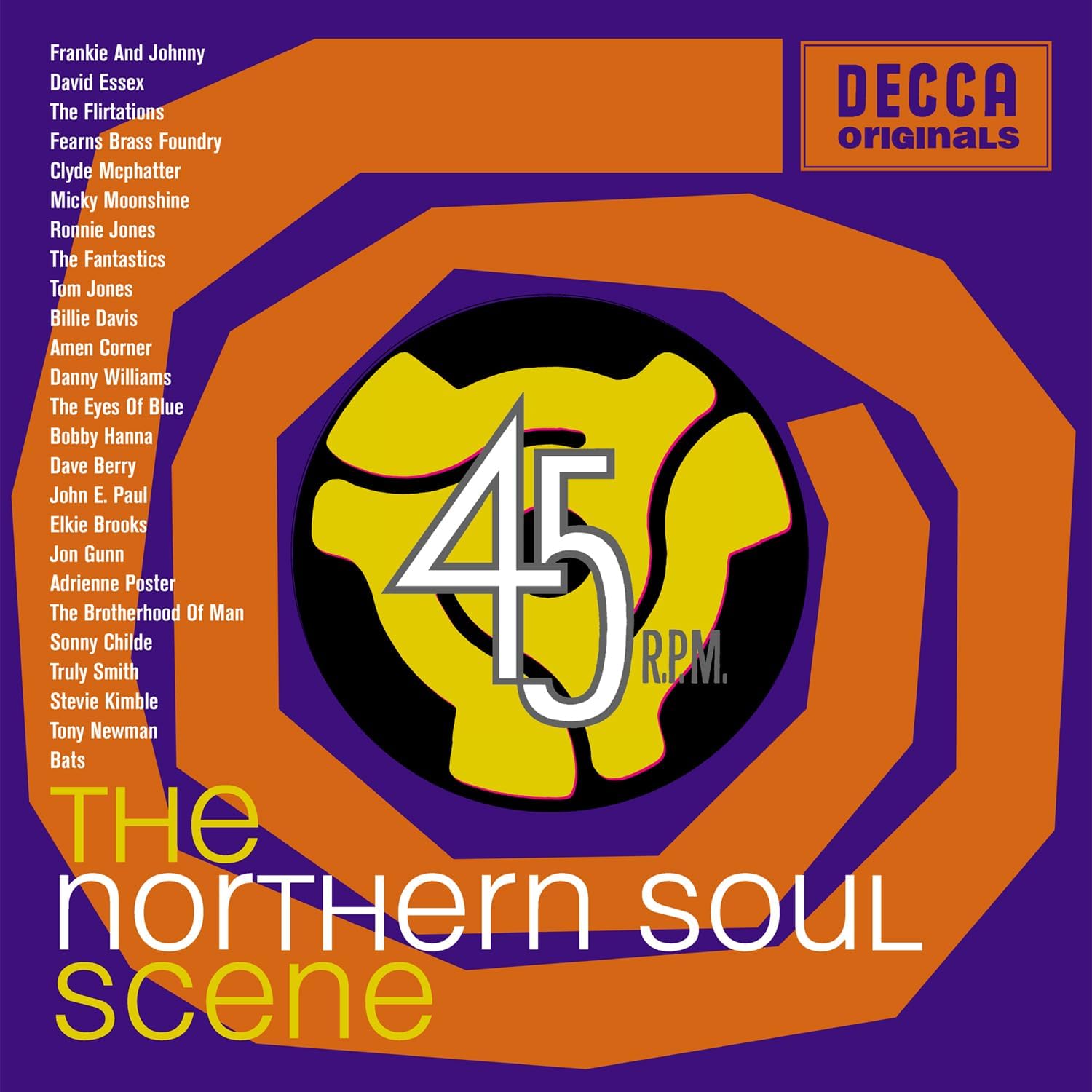 The Northern Soul Scene (Orange Vinyl) | Various Artists - 1 | YEO