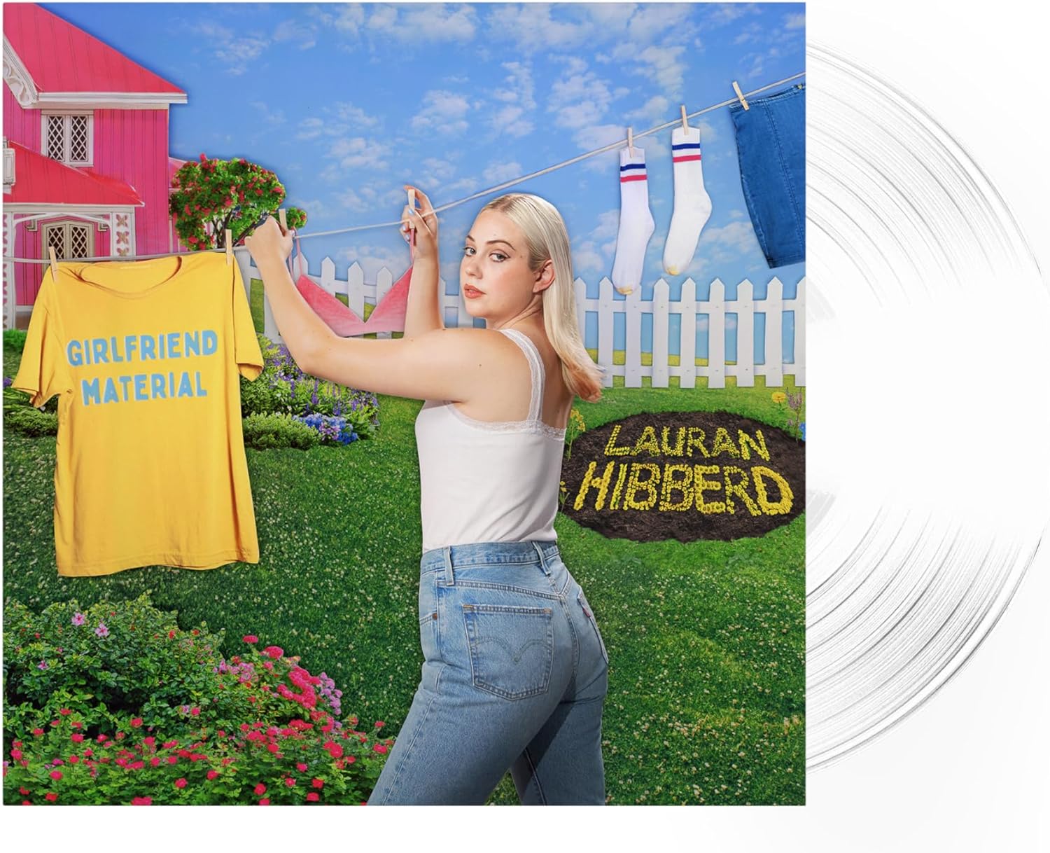 Girlfriend Material (Clear Vinyl) | Lauran Hibberd