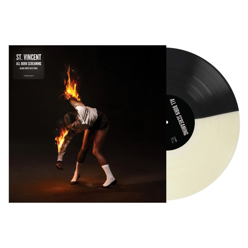 All Born Screaming (Black/White Split Vinyl) | St. Vincent