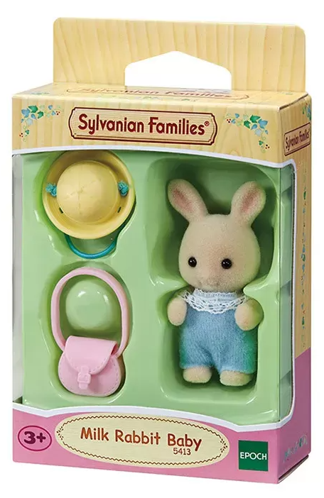 Figurina - Sylvanian Families - Bebe Iepuras Milk | Epoch - 2 | YEO