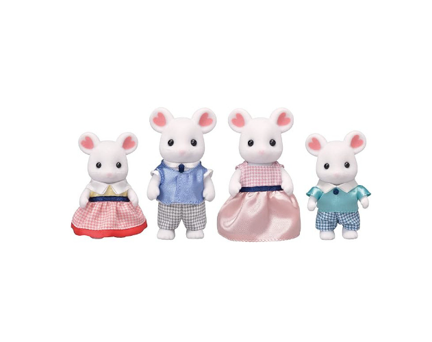 Set 4 figurine - Sylvanian Families - Familia soriceilor | Epoch - 1 | YEO