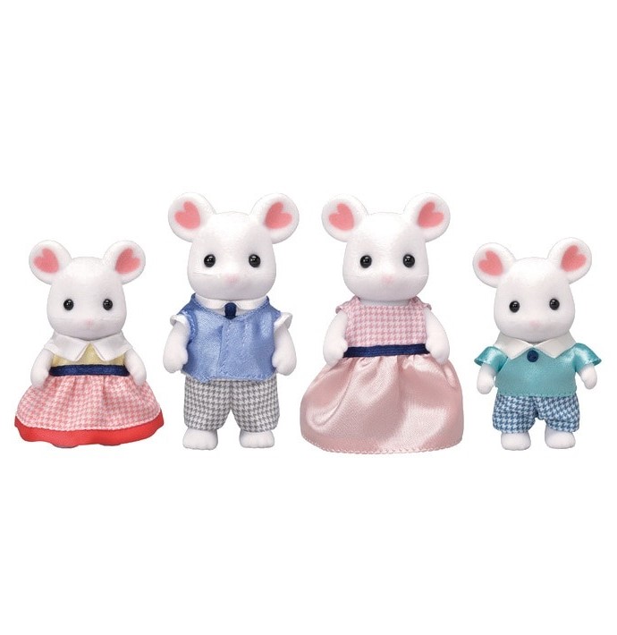 Set 4 figurine - Sylvanian Families - Familia soriceilor | Epoch