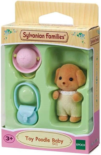 Figurina - Sylvanian Families - Bebe Poodle | Epoch