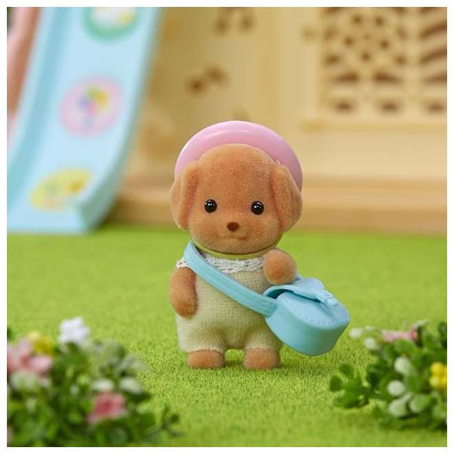 Figurina - Sylvanian Families - Bebe Poodle | Epoch - 2 | YEO