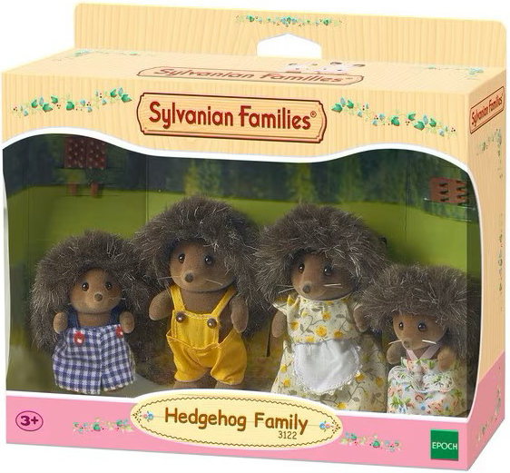 Set 4 figurine - Sylvanian Families - Familia aricilor | Epoch - 2 | YEO