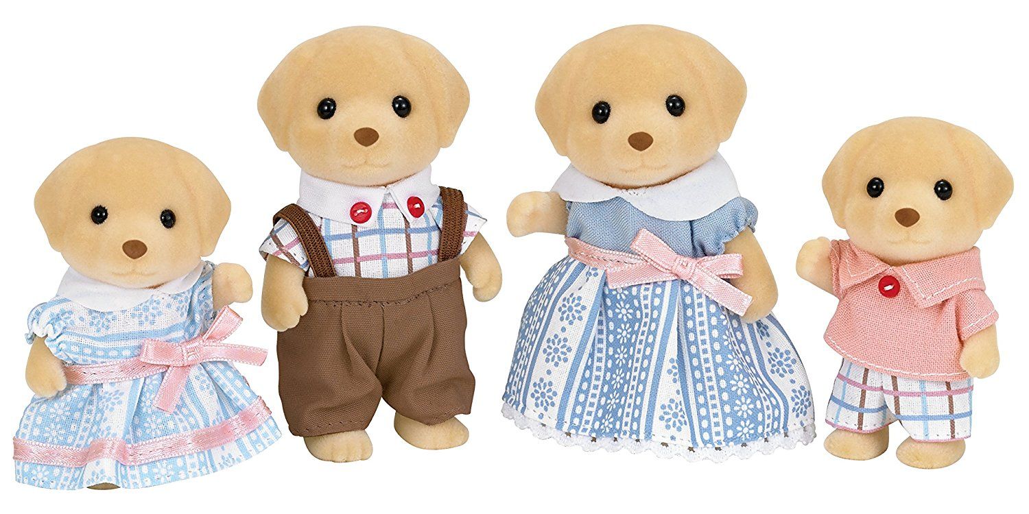 Set 2 figurine - Sylvanian Families - Familia labradorilor | Epoch