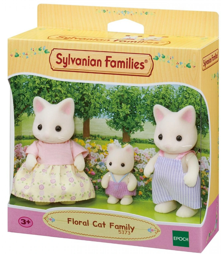 Set figurine - Sylvanian Families - Familia pisicutelor | Epoch - 4 | YEO