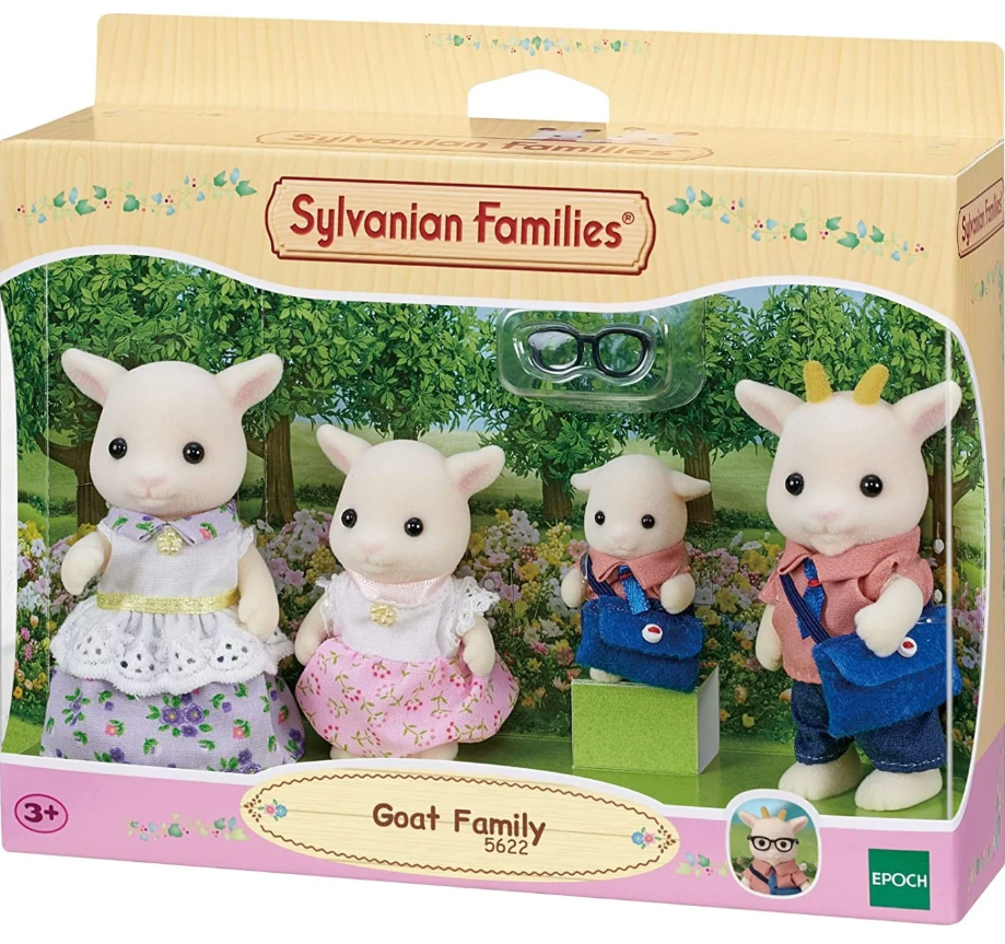 Set 4 figurine - Sylvanian Families - Familia capritelor | Epoch - 3 | YEO