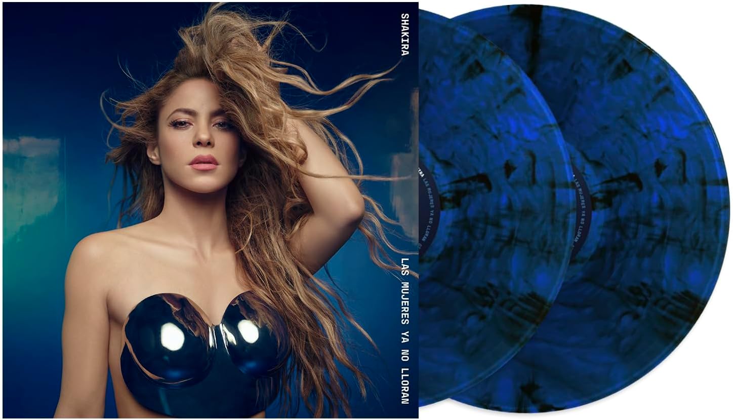 Las Mujeres Ya No Lloran (Sapphire Blue Swirled Vinyl) | Shakira