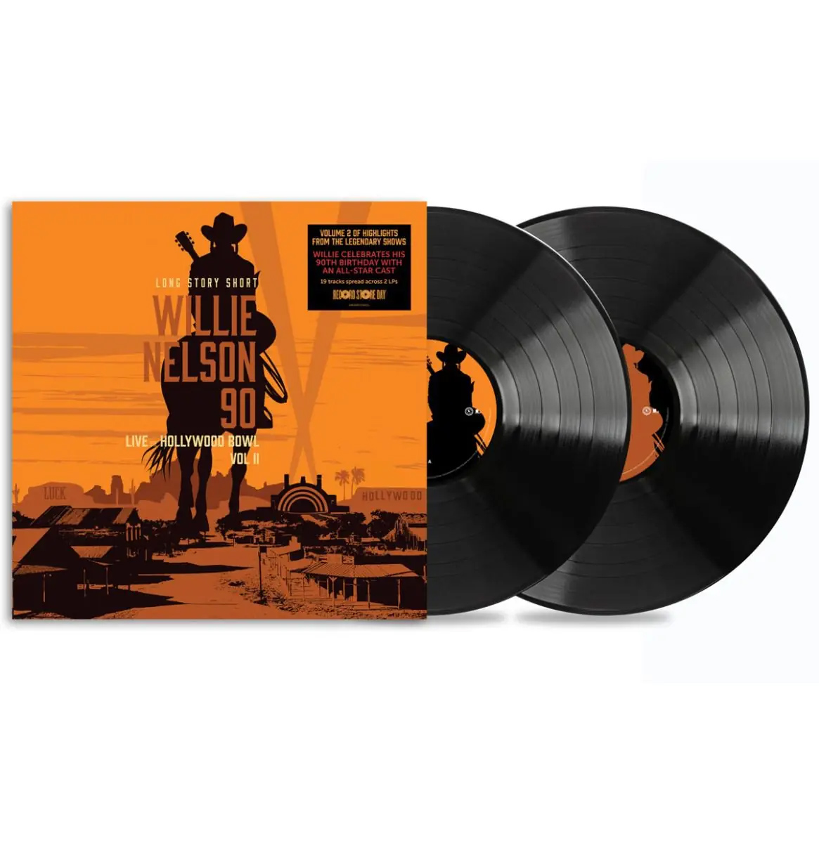 Long Story Short: Willie Nelson 90 - Live At The Hollywood Bowl Vol. II (Vinyl, Record Store Day) | Willie Nelson, Various Artists