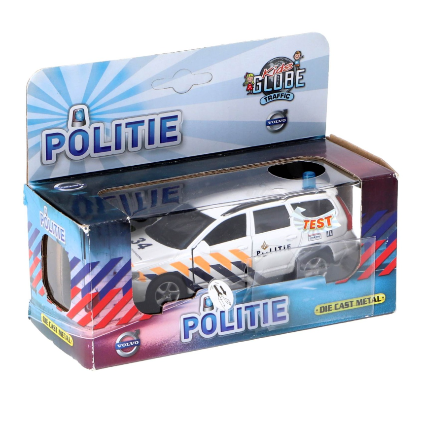 Masina de politie - Volvo V70 cu lumini si sunete | Kids Globe - 4 | YEO