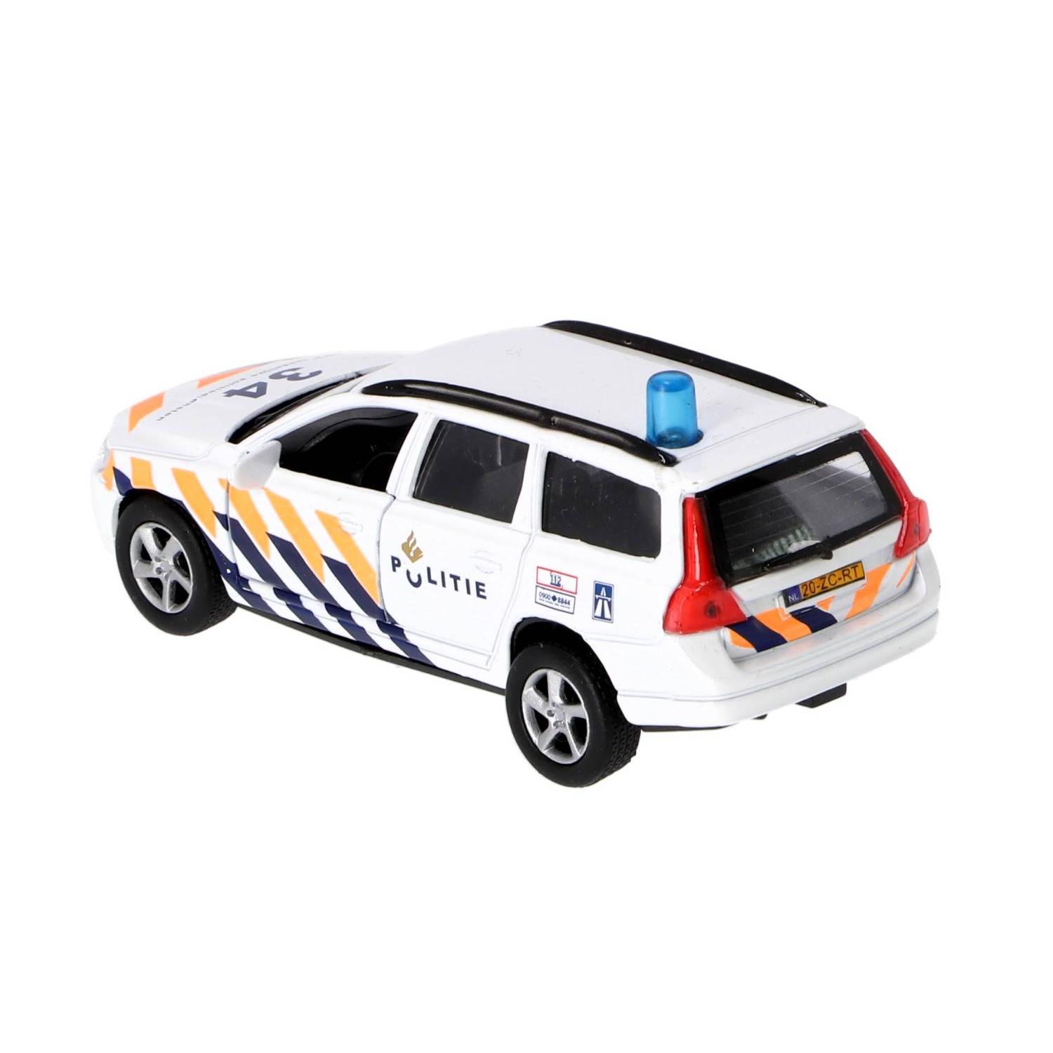 Masina de politie - Volvo V70 cu lumini si sunete | Kids Globe - 2 | YEO