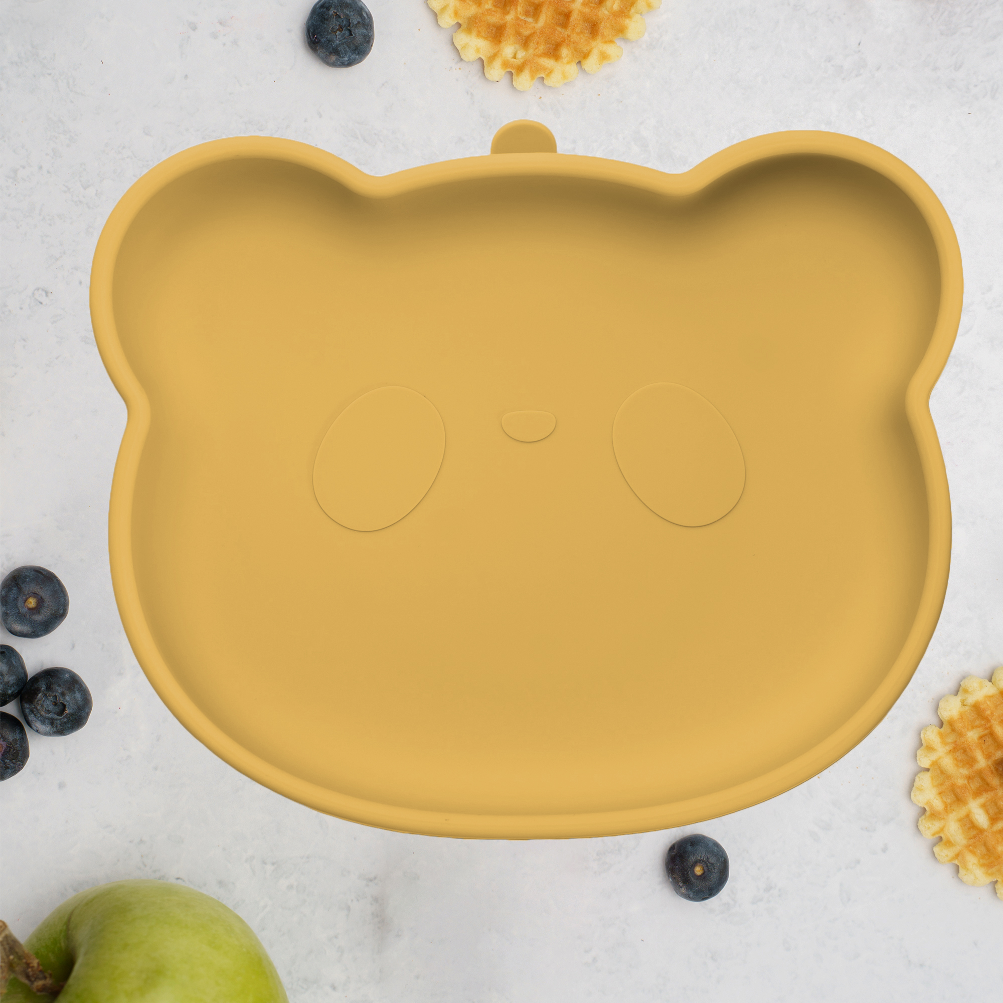 Farfurie din silicon cu ventuza - The Little Bear - Honey