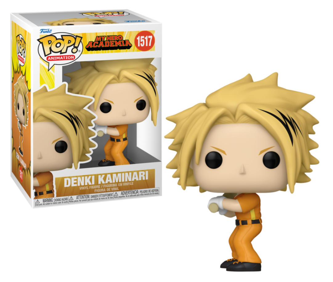 Figurine Funko POP Animation - My Hero Academia - Denki Kaminari (Hero League Baseball) | Funko - 1 | YEO