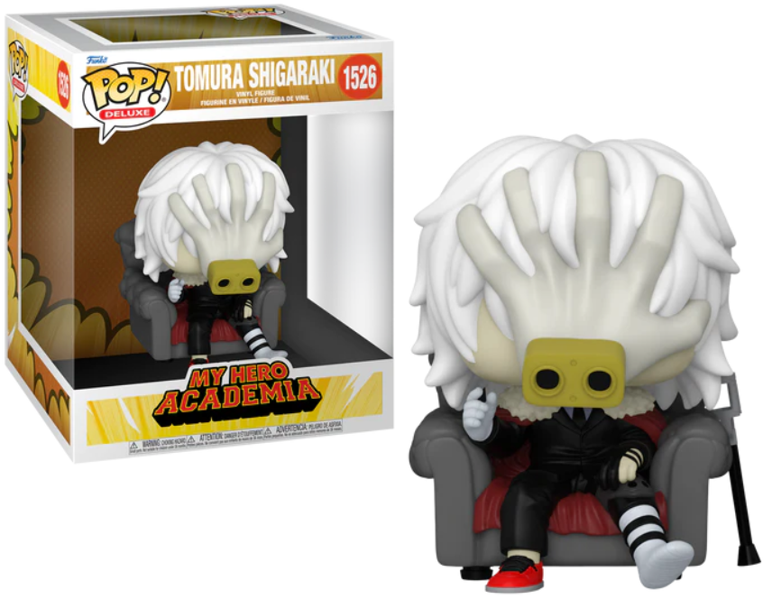 Figurina Funko POP Deluxe - My Hero Academia - Tomura Shigaraki in Chair | Funko - 1 | YEO