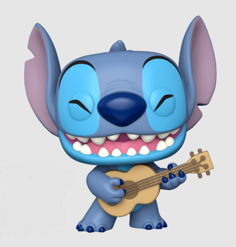 Figurina Funko POP Jumbo - Stitch with Ukelele