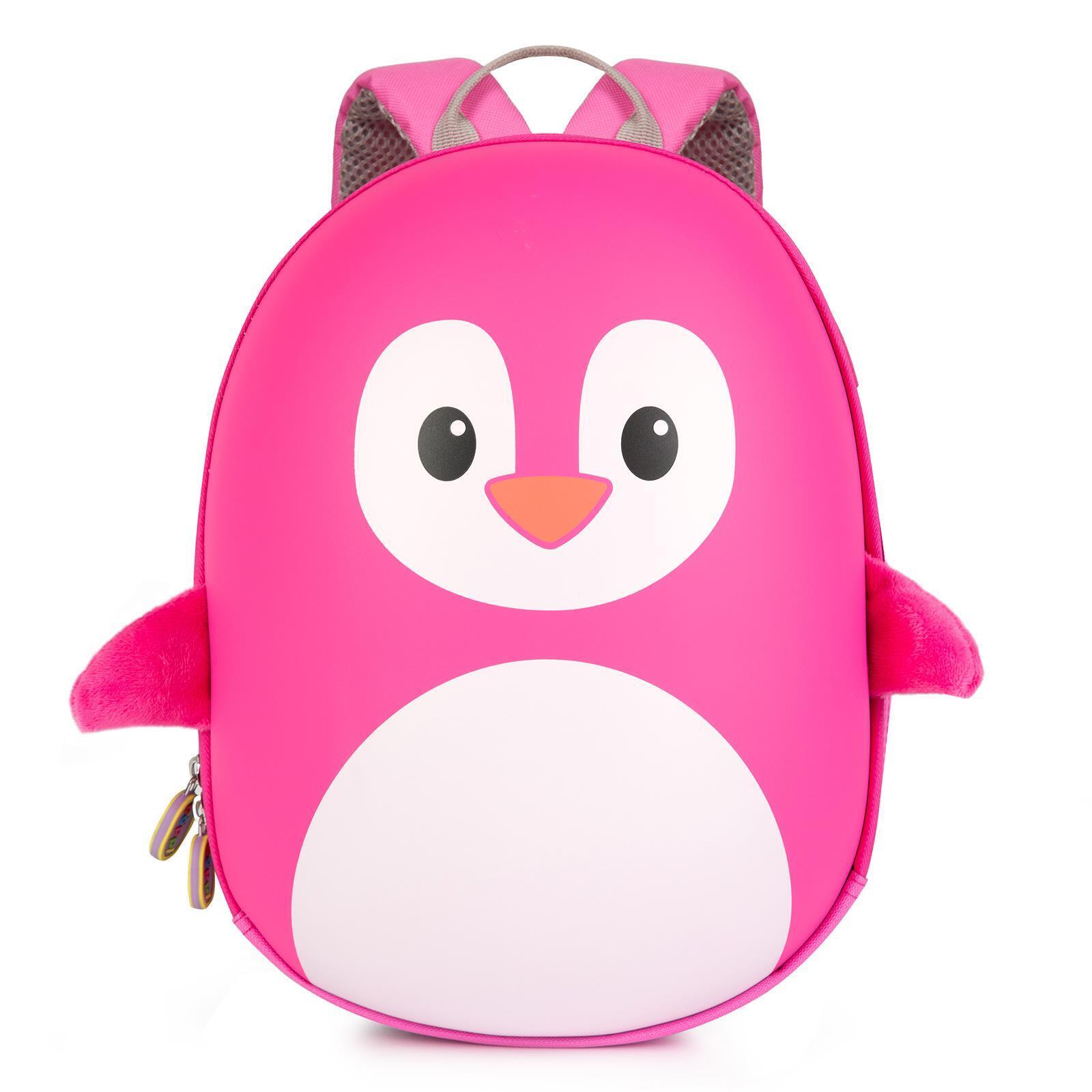 Rucsac - Tiny Trekker - Pinguin roz | Boppi - 3 | YEO