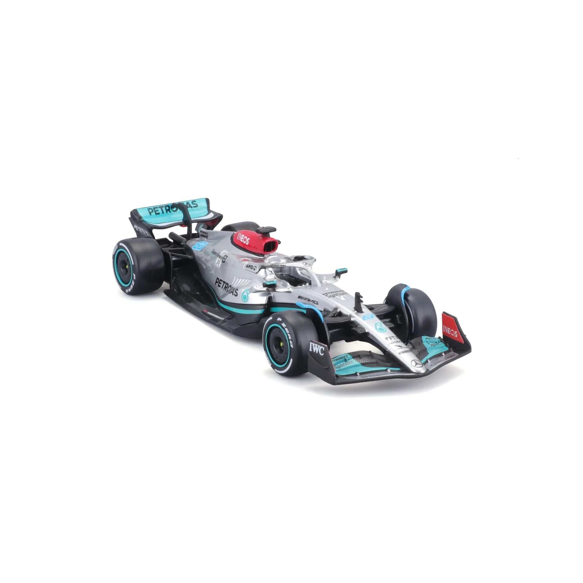 Jucarie - F1 - Mercedes-AMG W13 E Performance - Petronas - George Russell 2022 | Bburago