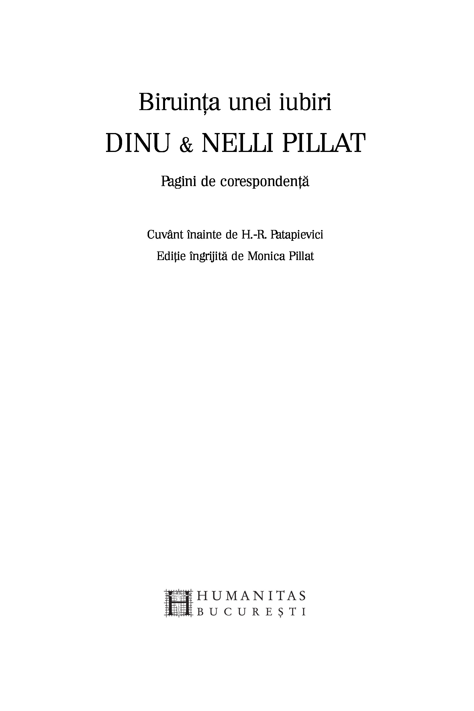 Biruinta unei iubiri | Dinu Pillat, Nelli Pillat - 2 | YEO