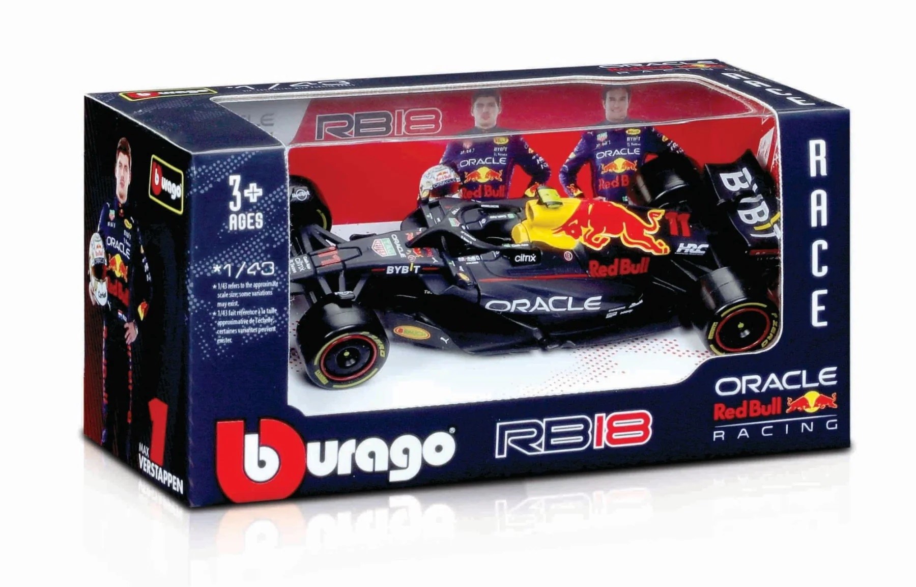 Jucarie - F1 - Red Bull Racing - RB18 - Max Verstappen 2022 | Bburago - 1