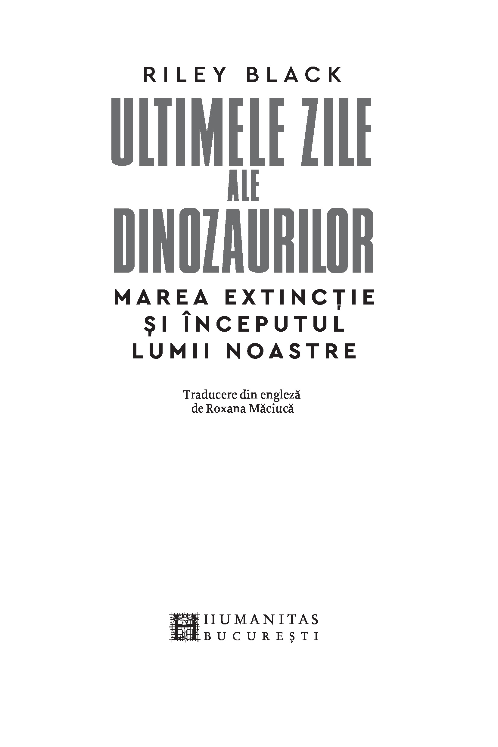 Ultimele zile ale dinozaurilor | Riley Black - 1 | YEO