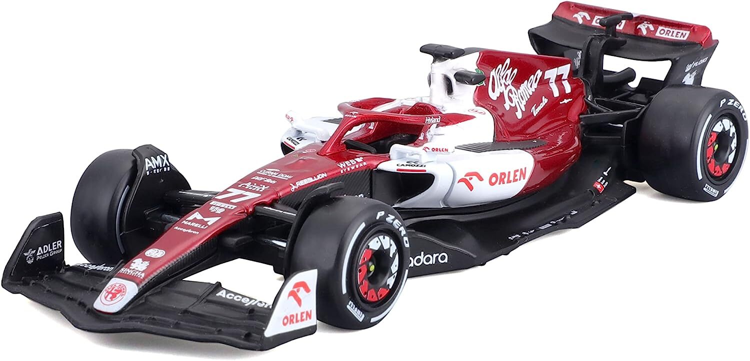 Jucarie - F1 - Alfa Romeo - Orlen C42 - Valtteri Bottas 2022 | Bburago - 9