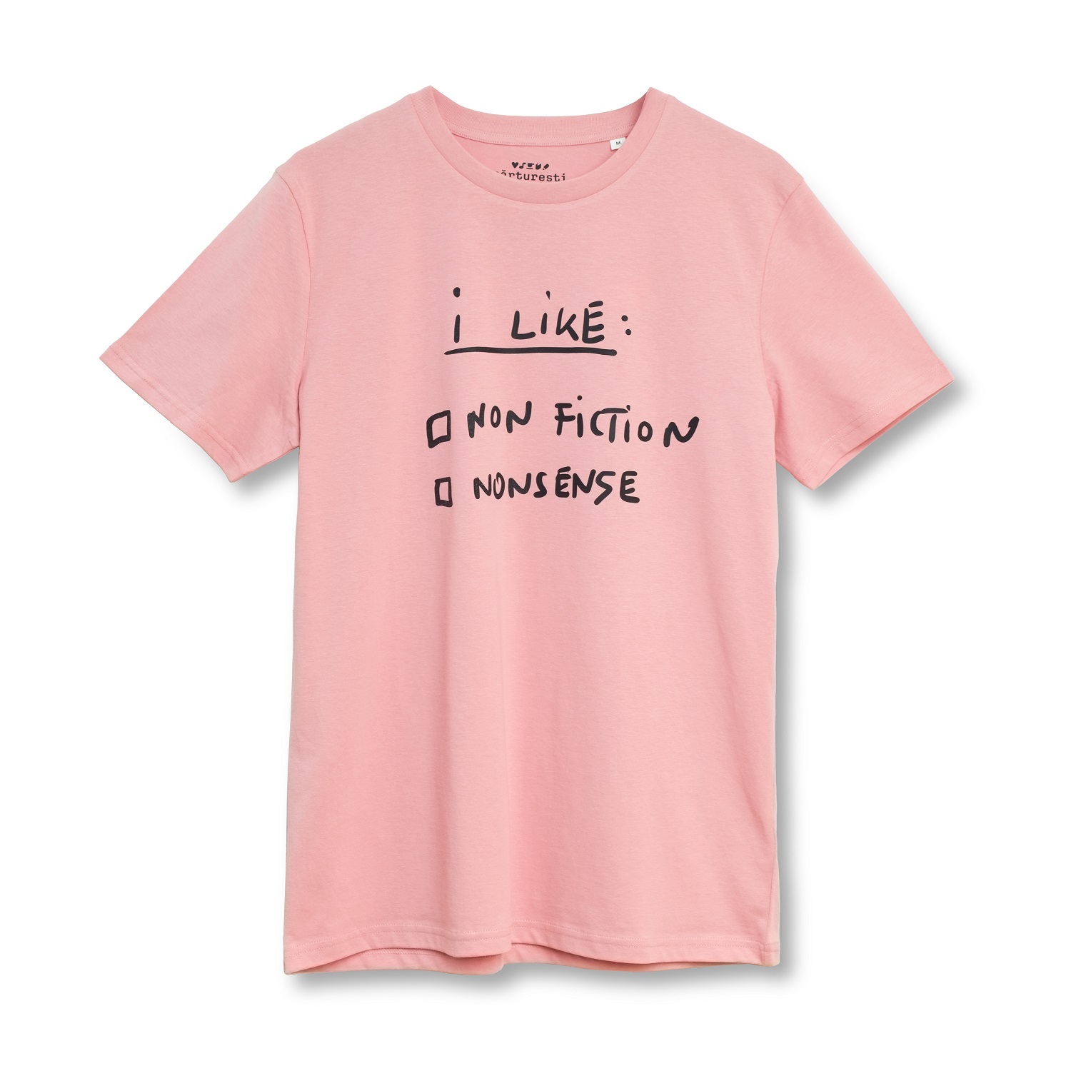 Tricou L - Carturesti x George Rosu - I Like Non Fiction Nonsense | Carturesti