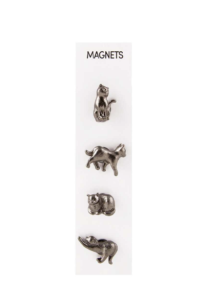Set de 4 magneti - Cats | Romanowski Design